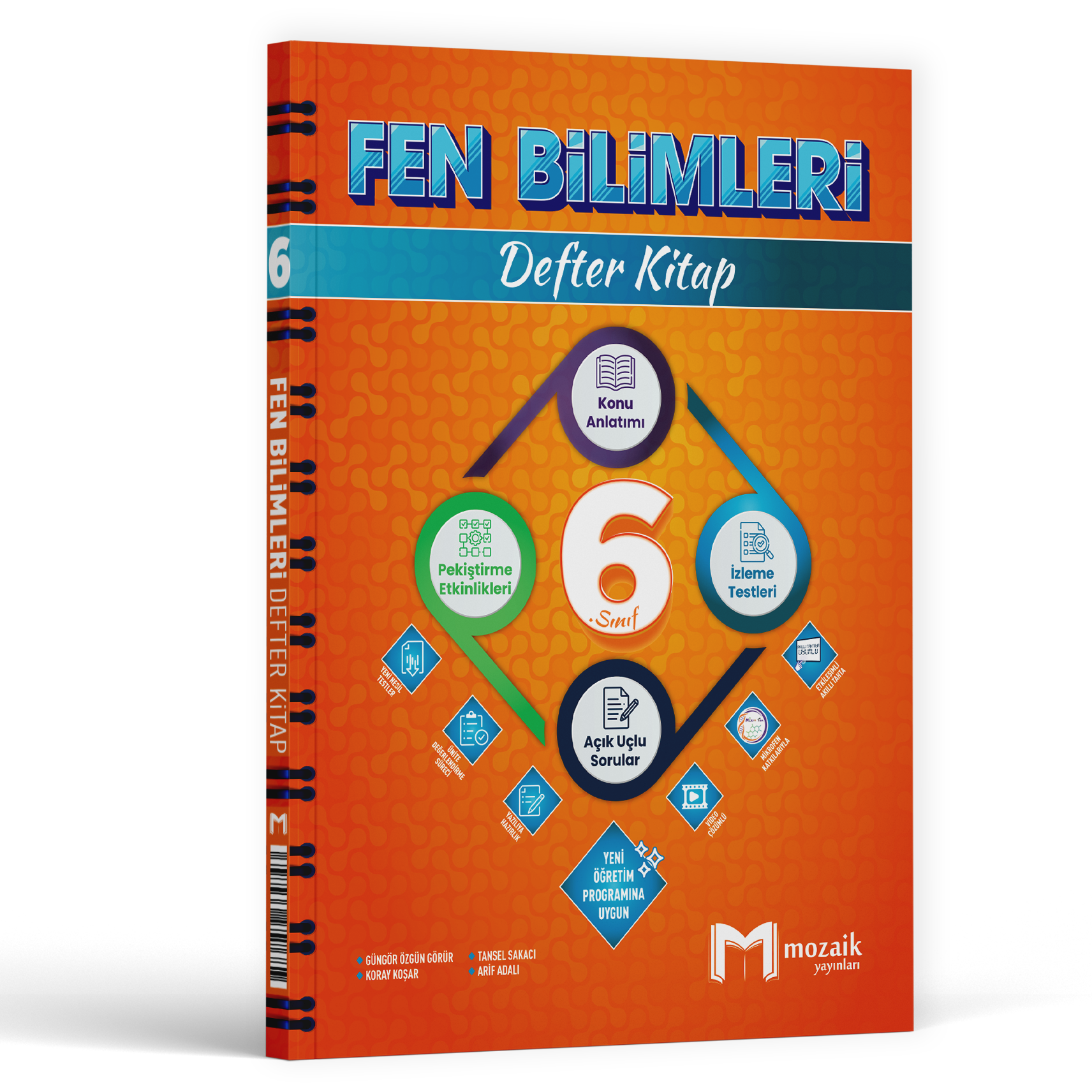 6.SINIF MOZAİK DEFTER FEN BİLİMLERİ - 2025-26